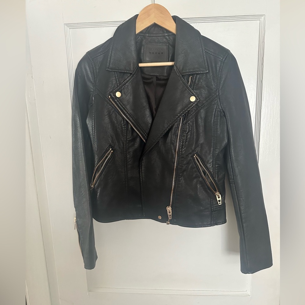 BLANK NYC Leather Jacket